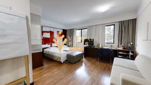 Flat, código 64426490 em São Paulo, bairro Moema