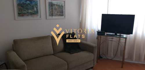 Flat, código 64426507 em São Paulo, bairro Moema