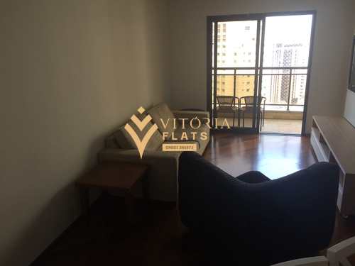 Flat, código 64426517 em São Paulo, bairro Indianópolis