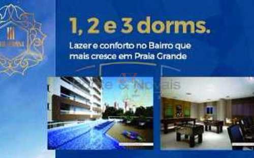 Apartamento, código 561 em Praia Grande, bairro Boqueirão