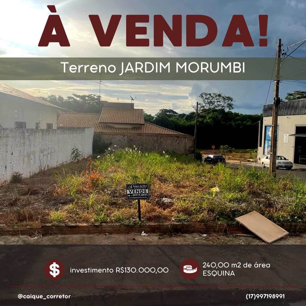 Terreno em Jales, no bairro Jardim Morumbi