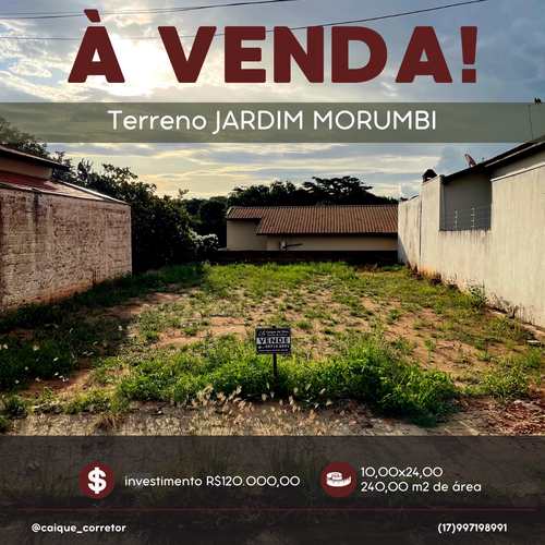 Terreno, código 97 em Jales, bairro Jardim Morumbi