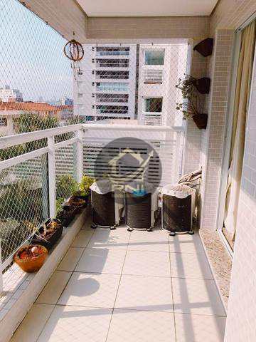 Apartamento, código 64194830 em Santos, bairro Marapé