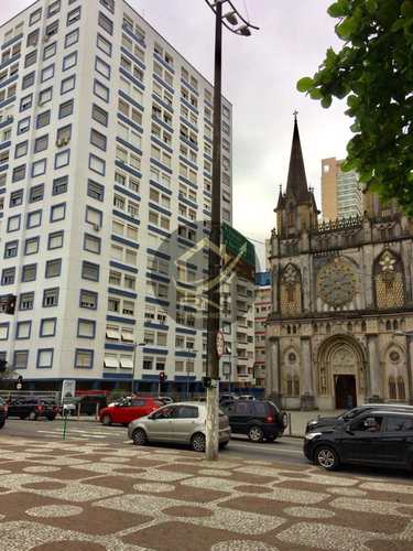 Apartamento, código 64148623 em Santos, bairro Aparecida