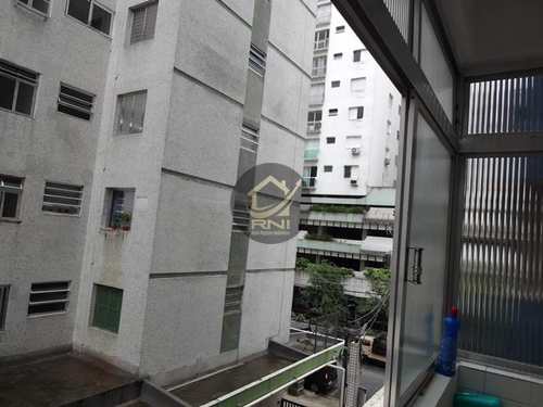 Apartamento, código 63682681 em Santos, bairro Ponta da Praia