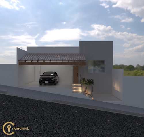 Casa, código 6 em Divinópolis, bairro Santa Marta