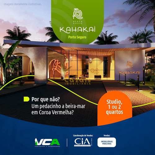 Studio, código 403 em Santa Cruz Cabrália, bairro Mutari