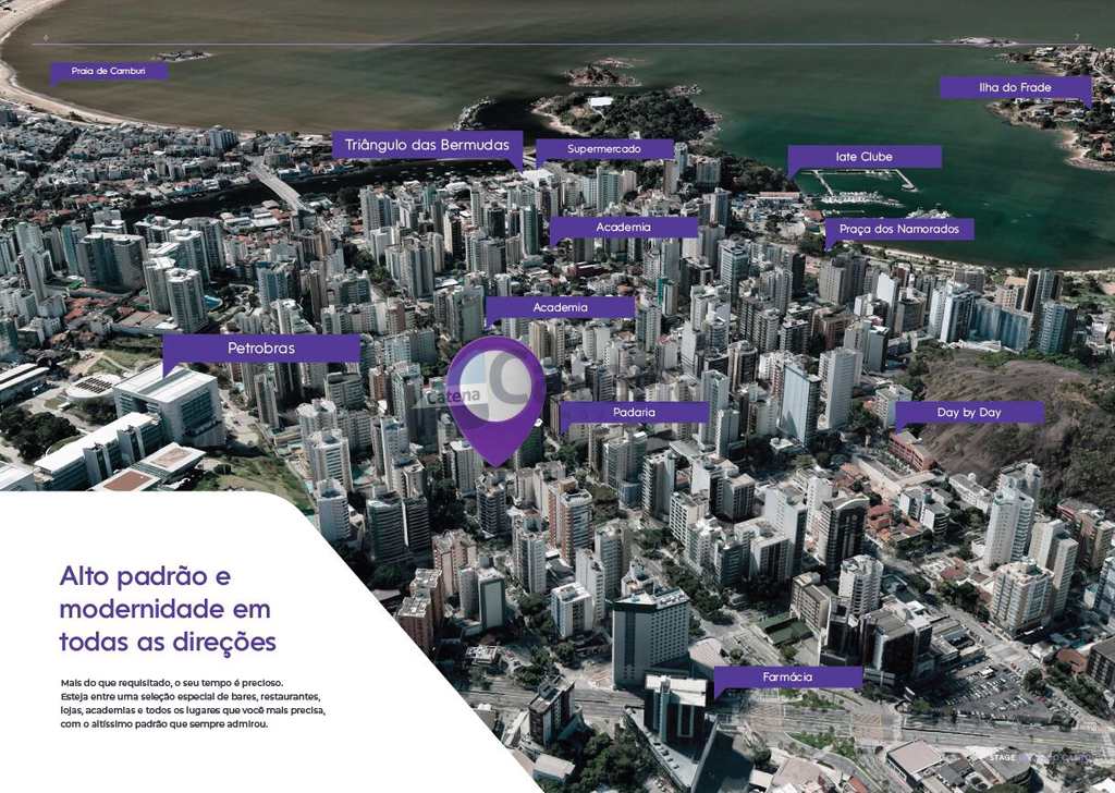 Empreendimento em Vitória, no bairro Praia do Canto