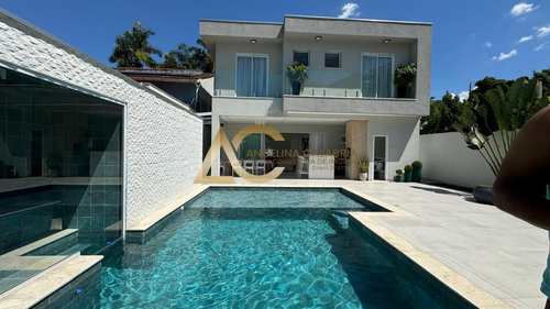 Casa de Condomínio, código PERN001 em Guarujá, bairro Balneário Praia do Pernambuco