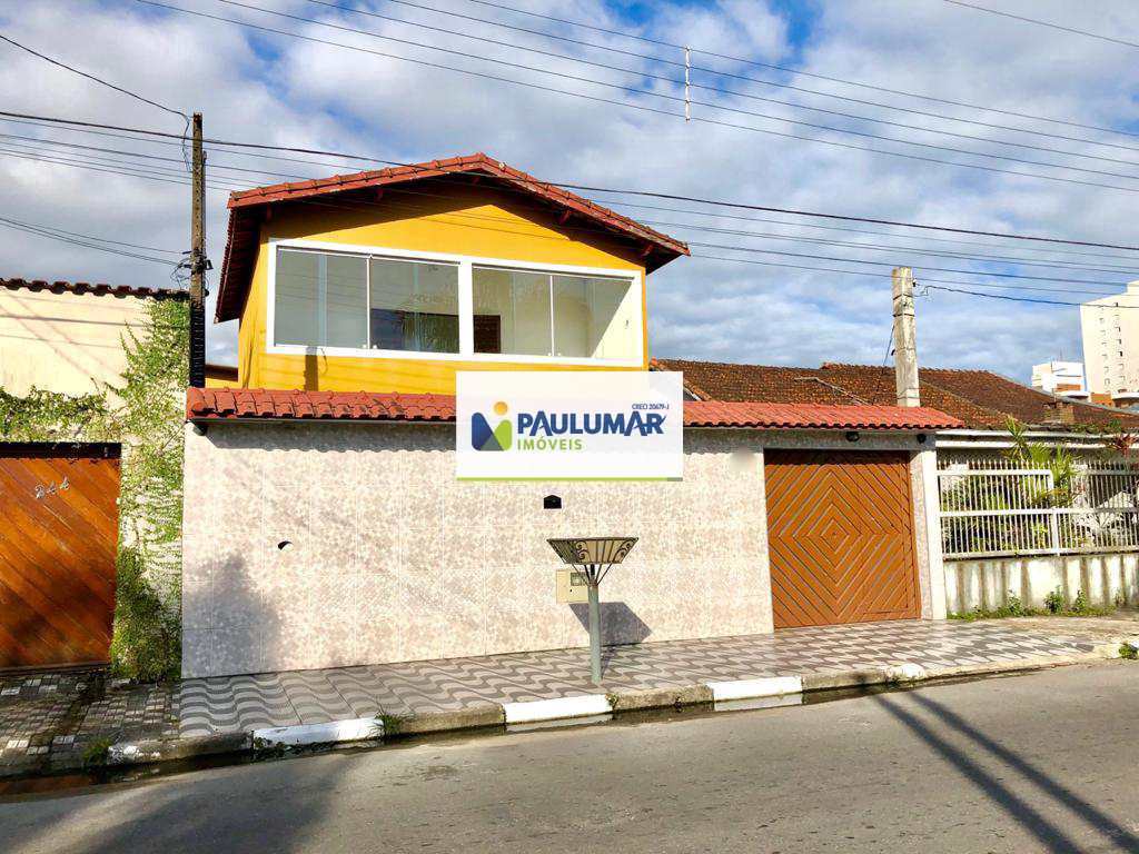 Sobrado com 5 quartos, Vila São Paulo, Mongaguá - R$ 555 mil, Cod: 828750