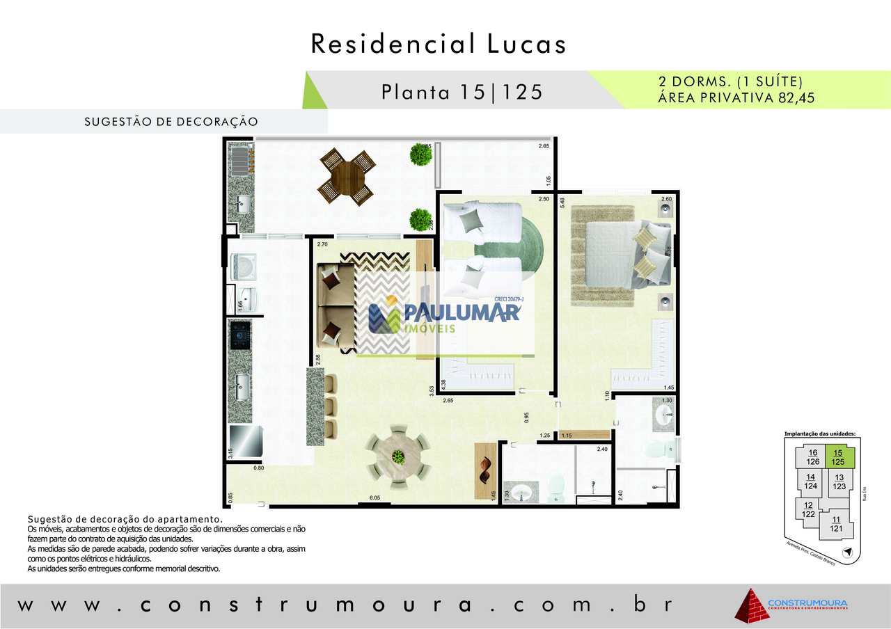 Apartamento à venda com 2 quartos, 82m² - Foto 20