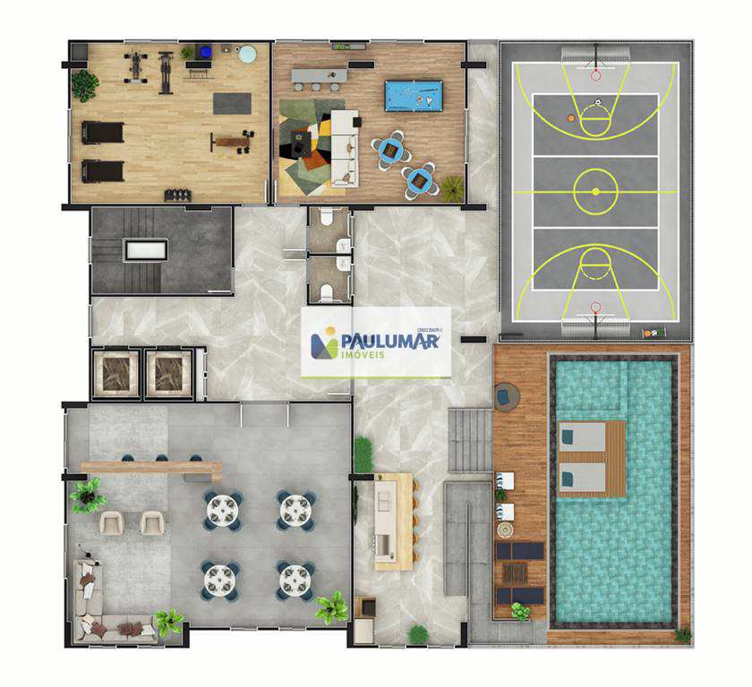 Apartamento à venda com 1 quarto, 50m² - Foto 13