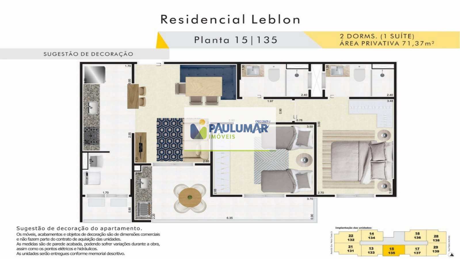 Apartamento à venda com 2 quartos, 71m² - Foto 25