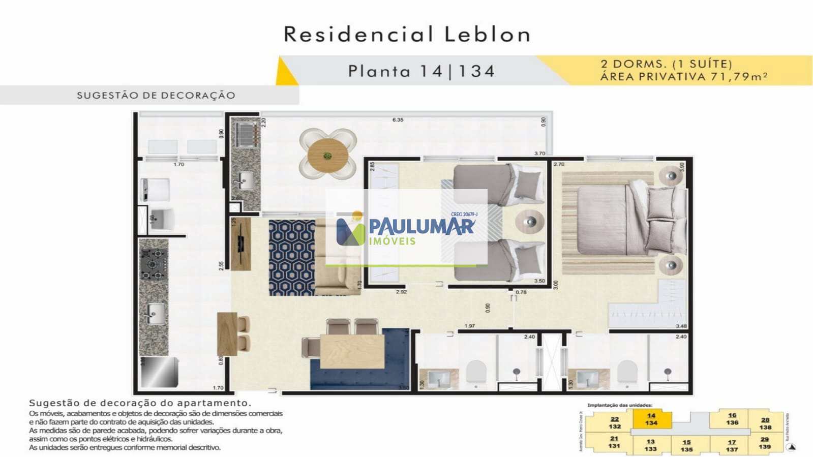 Apartamento à venda com 2 quartos, 71m² - Foto 18