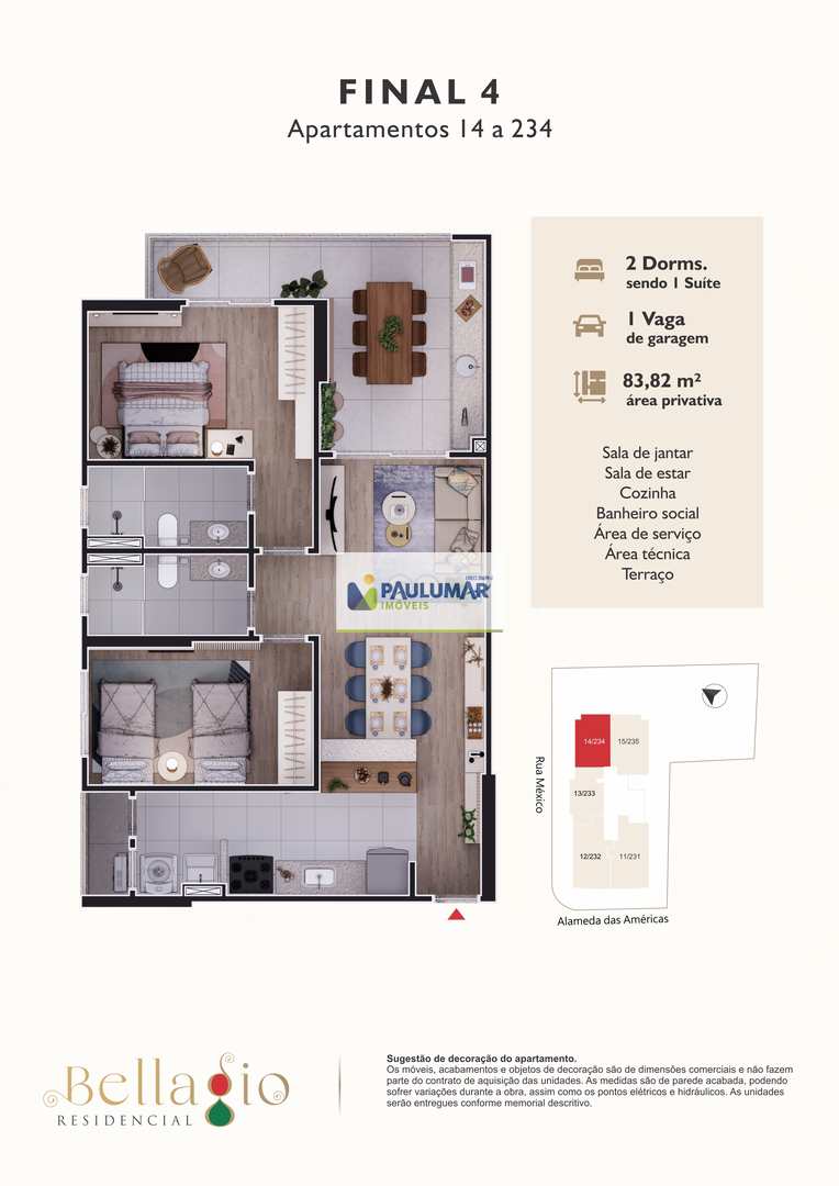 Apartamento à venda com 2 quartos, 83m² - Foto 29