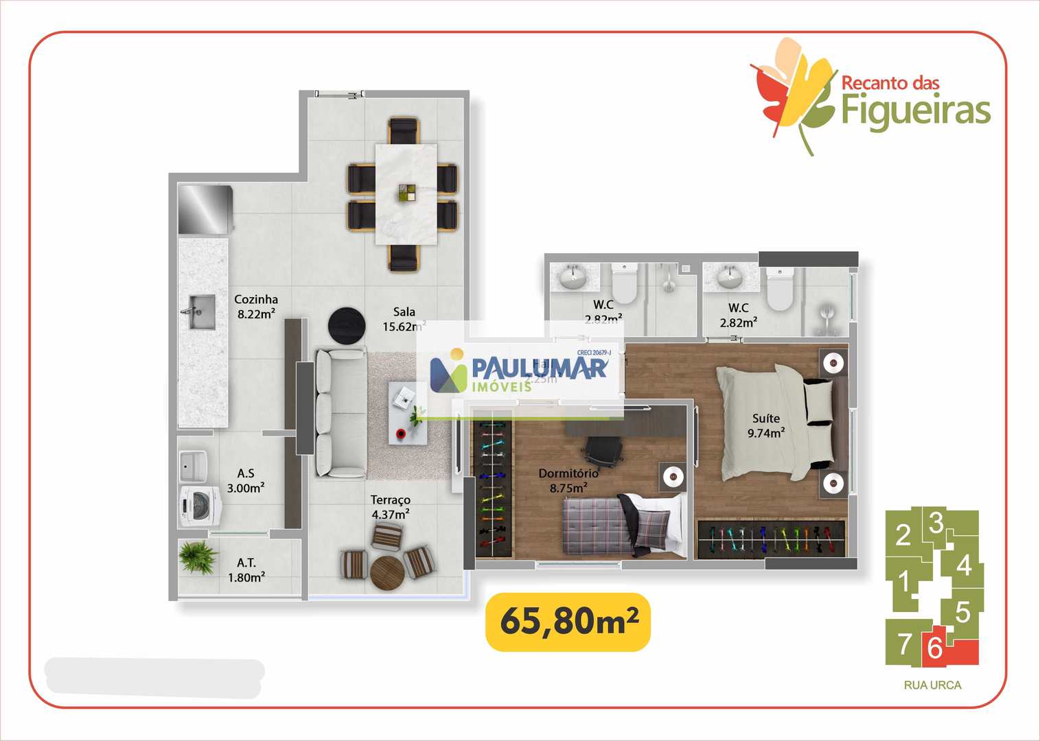 Apartamento à venda com 2 quartos, 65m² - Foto 15