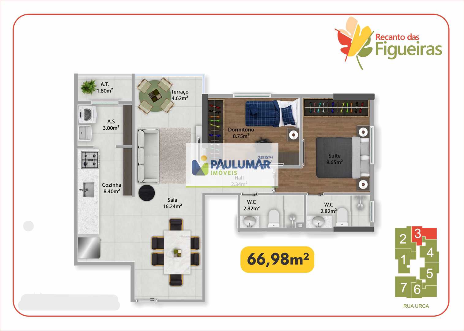 Apartamento à venda com 2 quartos, 65m² - Foto 12