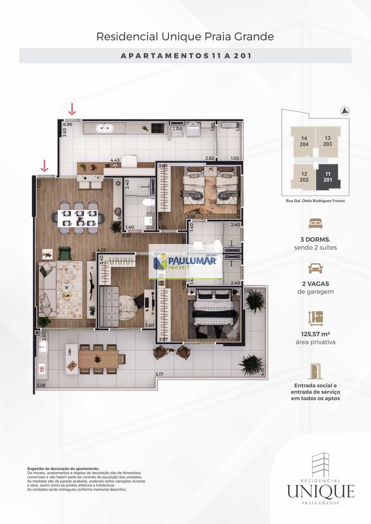 Apartamento à venda com 3 quartos, 148m² - Foto 26