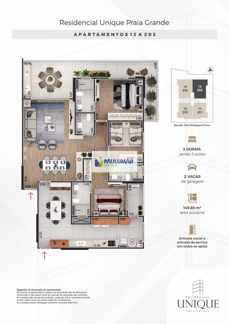 Apartamento à venda com 3 quartos, 148m² - Foto 28