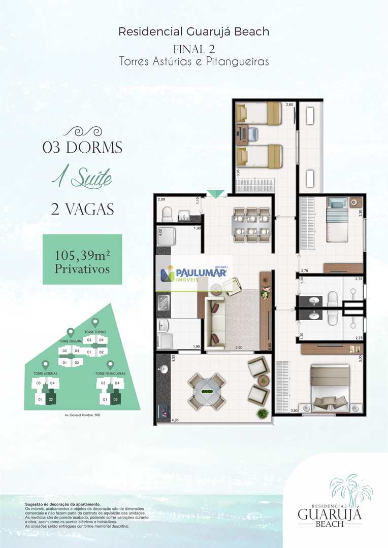 Apartamento à venda com 2 quartos, 73m² - Foto 44