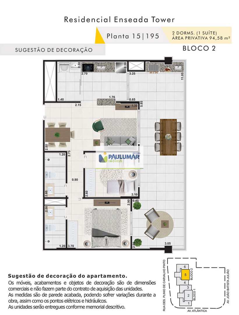 Apartamento à venda com 2 quartos, 79m² - Foto 23