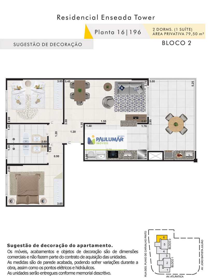 Apartamento à venda com 2 quartos, 79m² - Foto 24