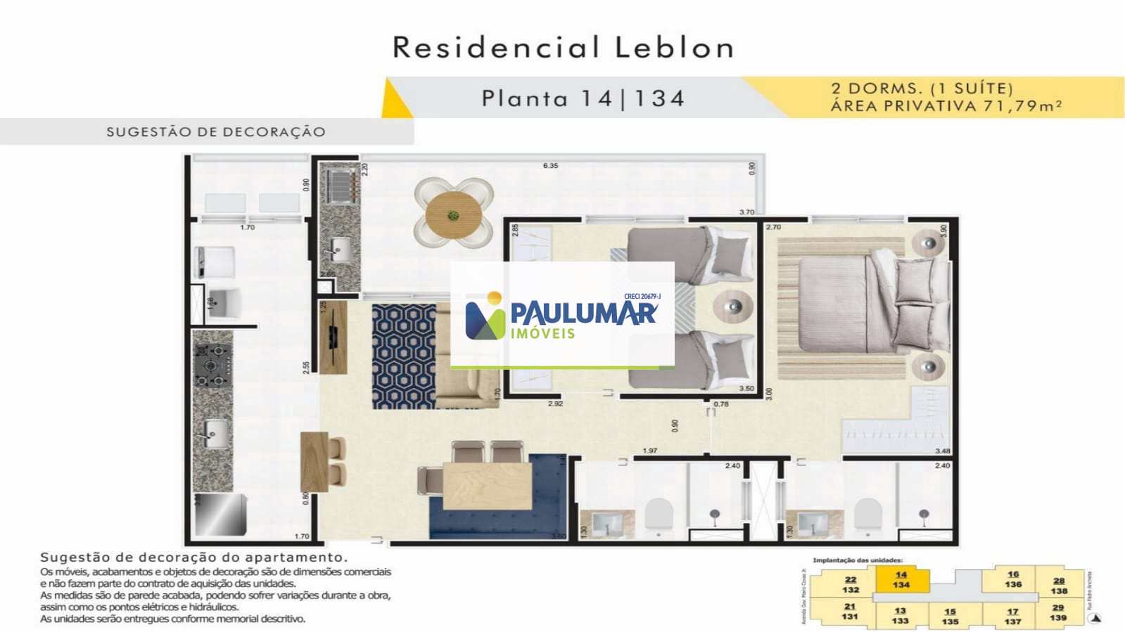 Apartamento à venda com 2 quartos, 71m² - Foto 13