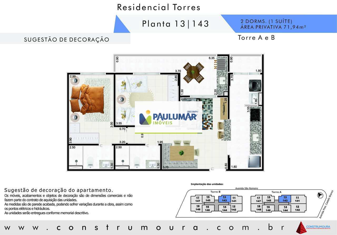 Apartamento à venda com 2 quartos, 71m² - Foto 40