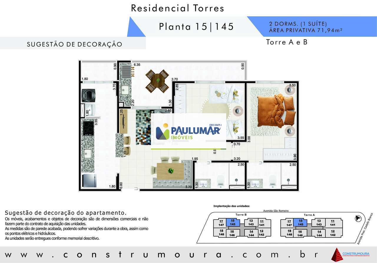 Apartamento à venda com 2 quartos, 71m² - Foto 39