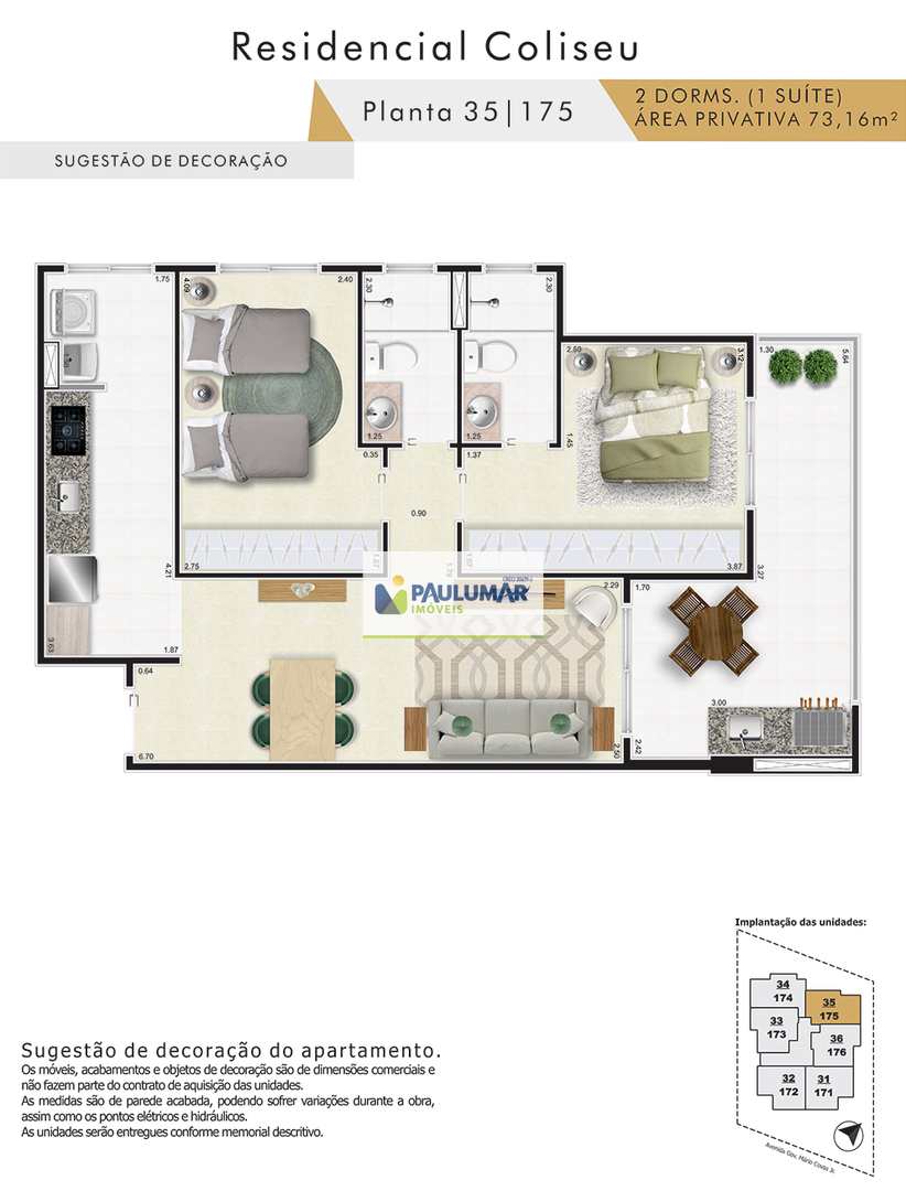 Apartamento à venda com 2 quartos, 79m² - Foto 12