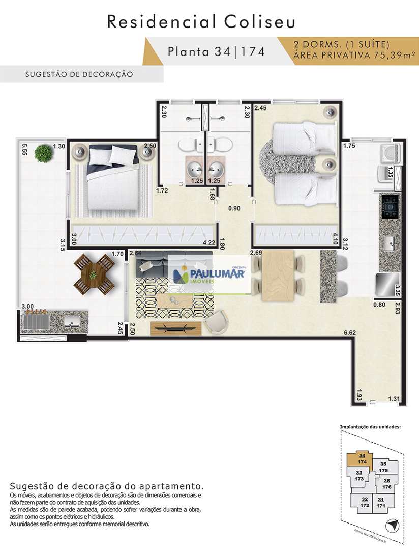 Apartamento à venda com 2 quartos, 79m² - Foto 11