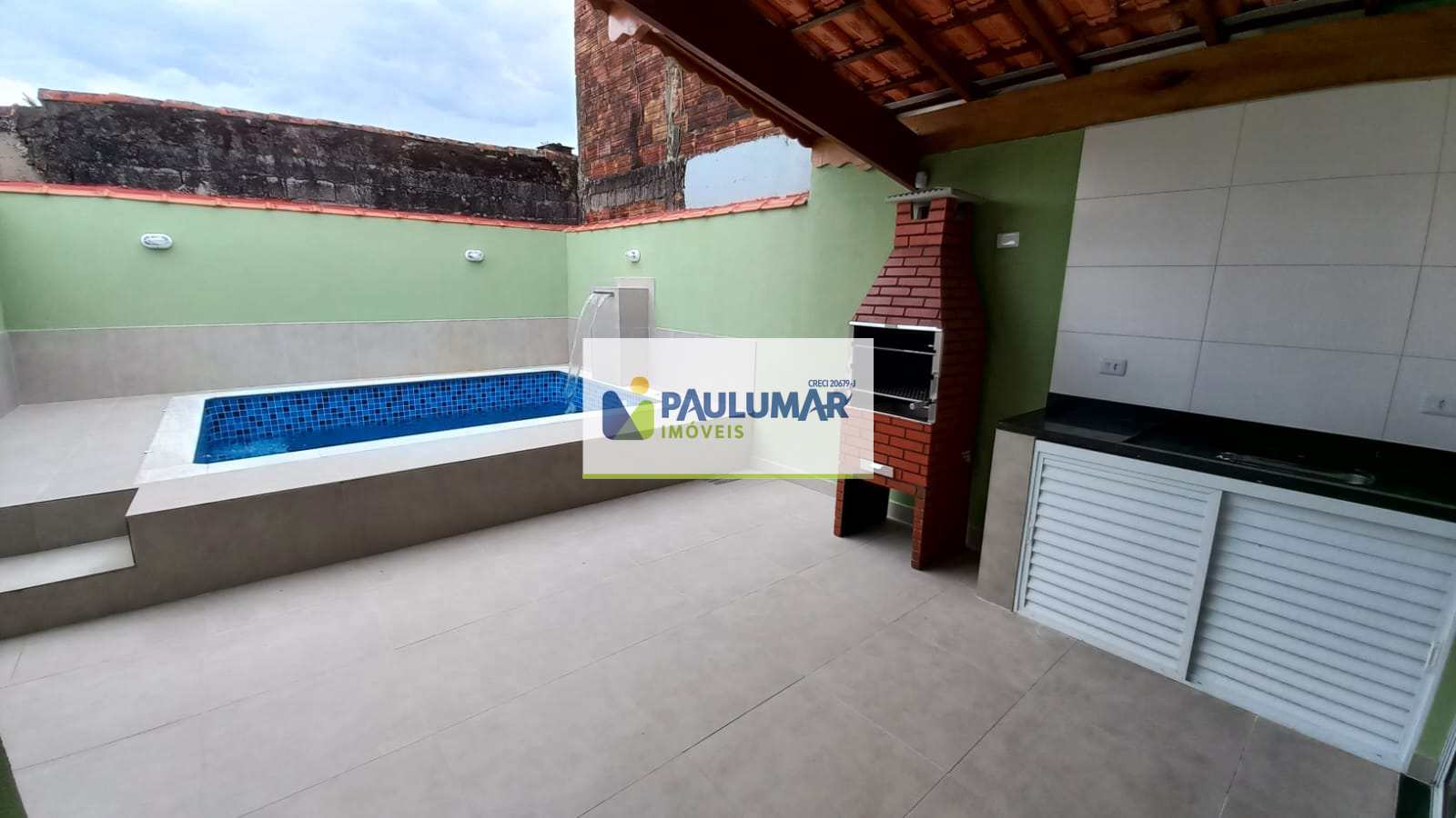 Casa com 2 quartos, Balneário Jussara, Mongaguá - R$ 349 mil, Cod: 833479