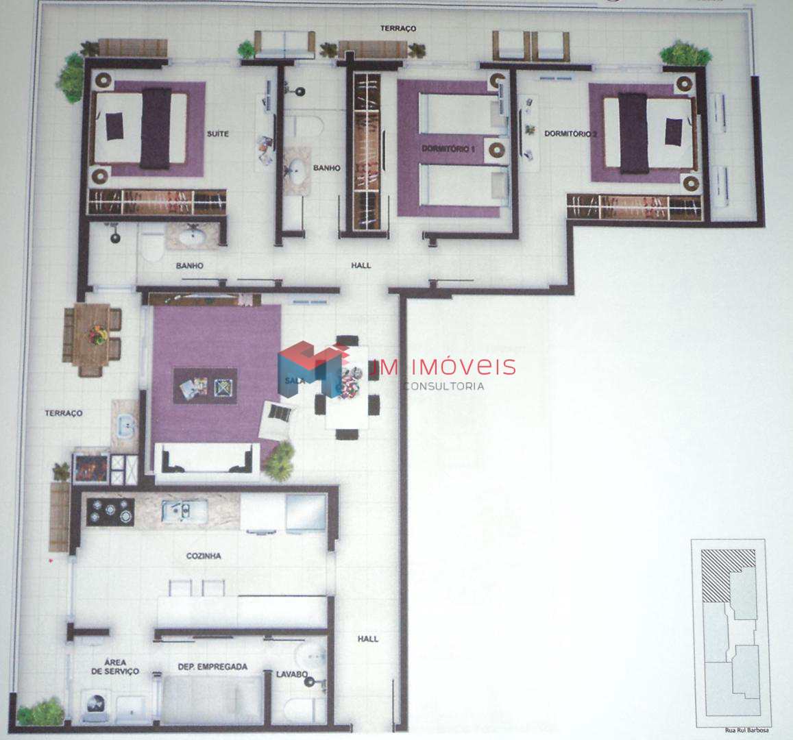 Apartamento à venda com 3 quartos, 140m² - Foto 36