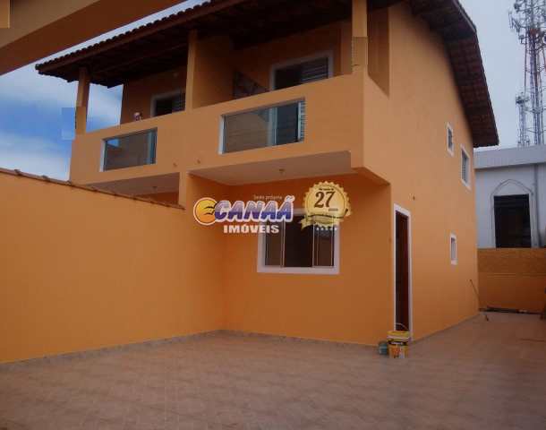 Sobrado com 2 dormitórios em Mongaguá - R$ 220 mil, Cod: 7593