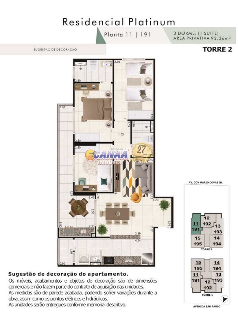 Apartamento à venda com 3 quartos, 92m² - Foto 24