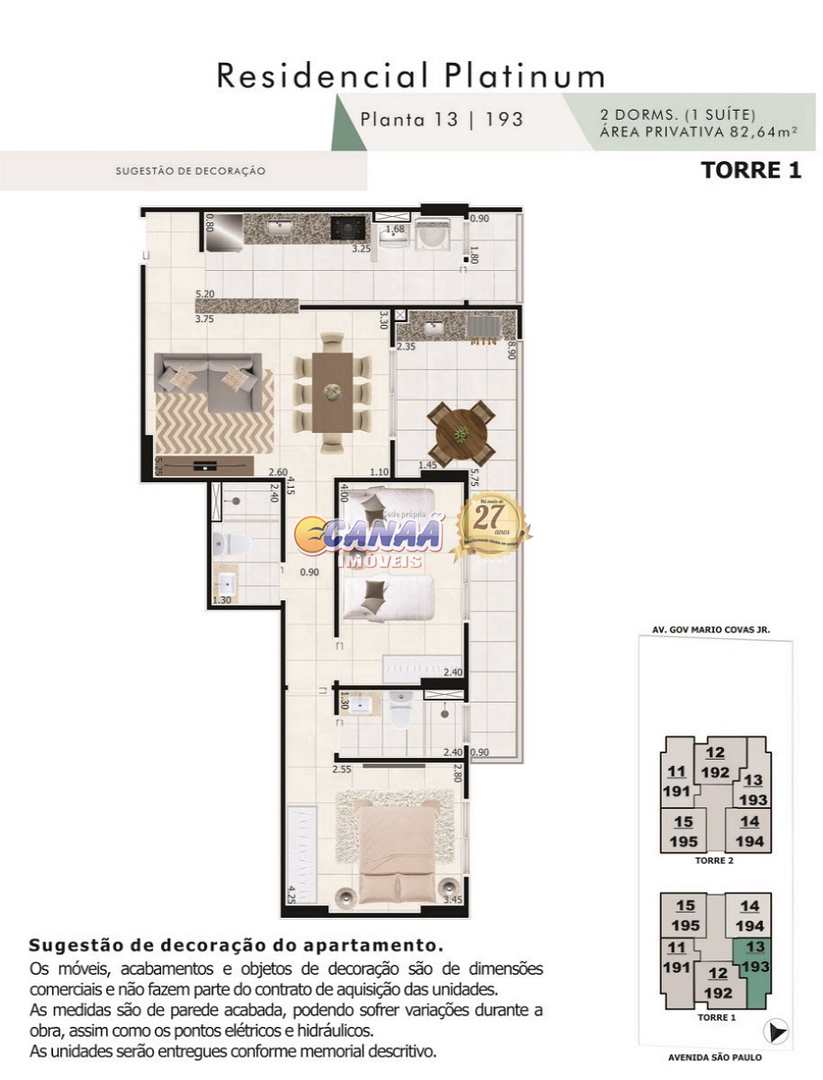 Apartamento à venda com 2 quartos, 82m² - Foto 23