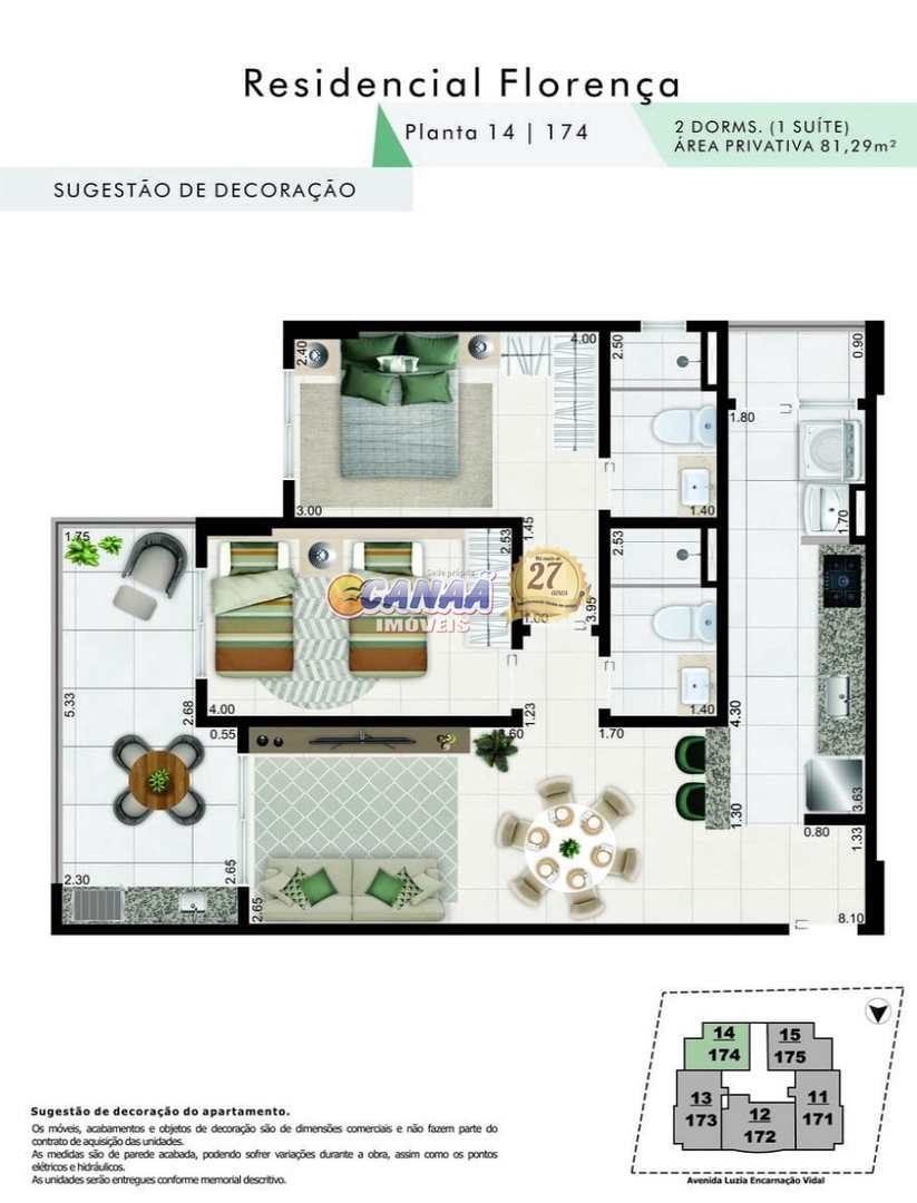 Apartamento à venda com 2 quartos, 81m² - Foto 12