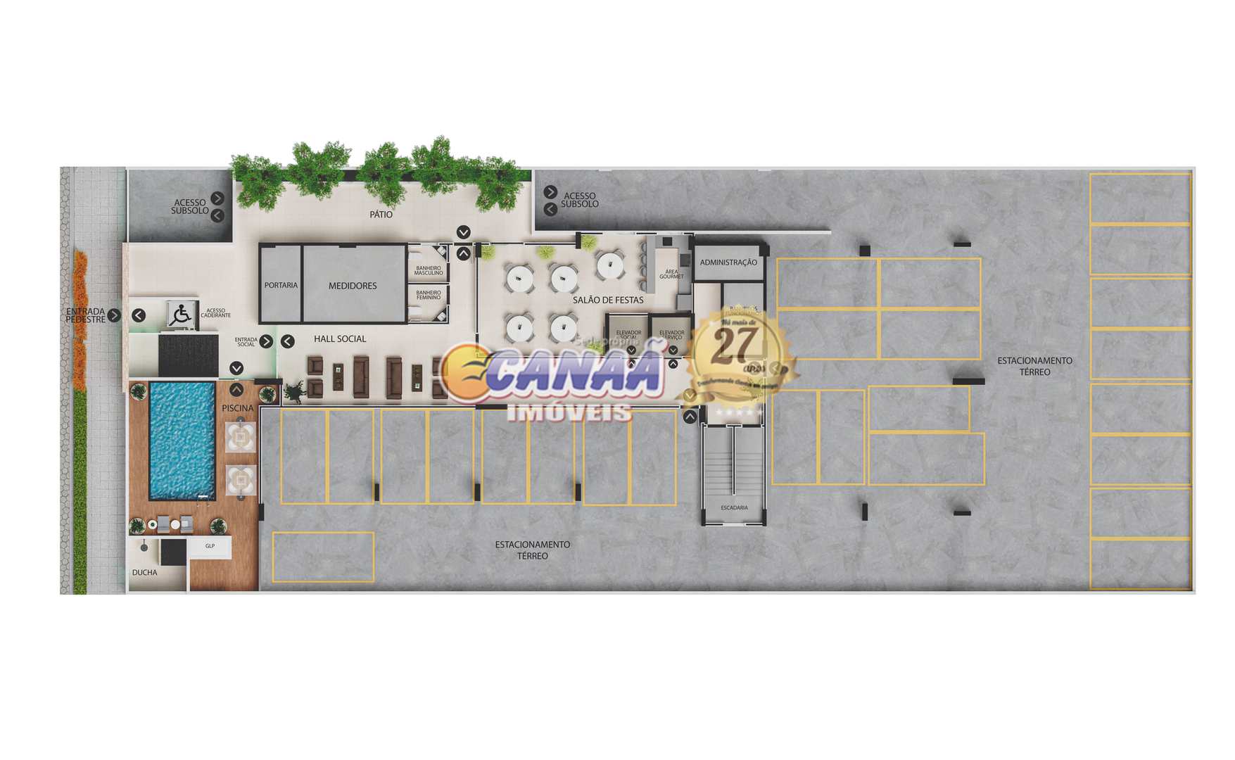 Apartamento à venda com 2 quartos, 73m² - Foto 5