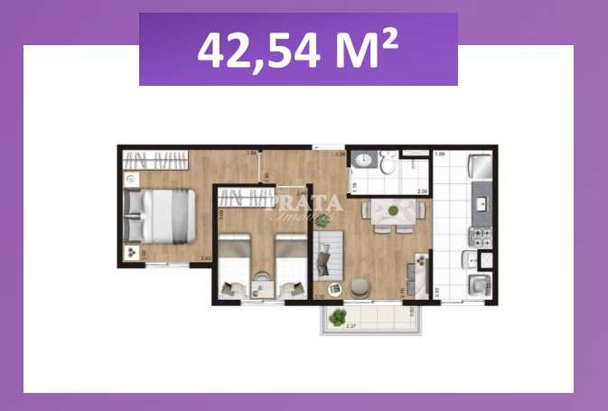 Apartamento à venda com 2 quartos, 42m² - Foto 18