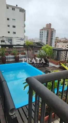 EMBARÉ SANTOS COBERTURA DUPLEX 4 DORMITÓRIOS 3 SUÍTES