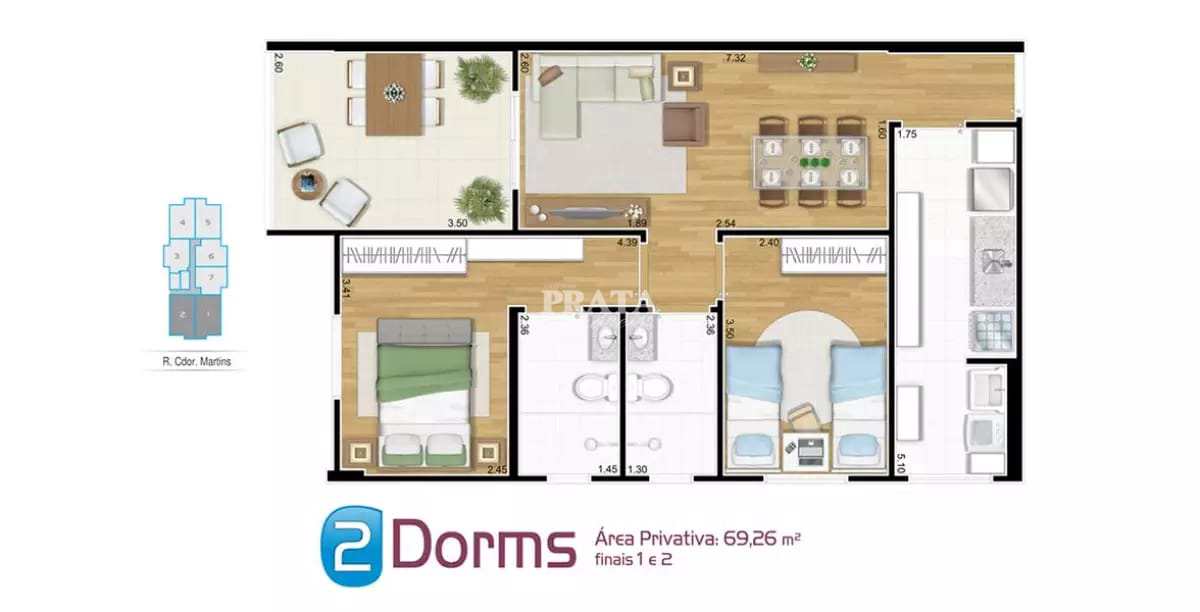 Apartamento à venda com 2 quartos, 70m² - Foto 27