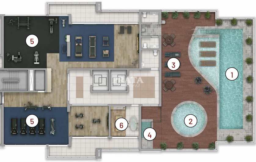 Apartamento à venda com 3 quartos, 96m² - Foto 3