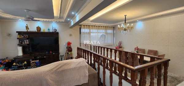 EMBARÉ SANTOS CASA TRIPLEX 6 DORMITÓRIOS 1 SUÍTE 2 VGS GARAGEM