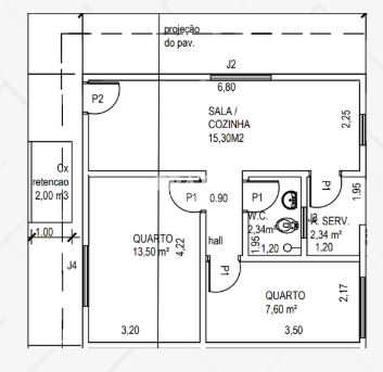 Casa à venda com 2 quartos, 47m² - Foto 1