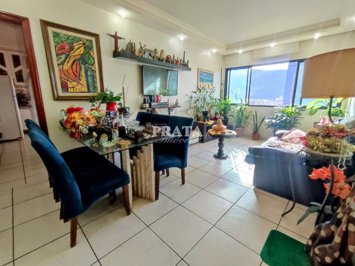 CAMPO GRANDE SANTOS 2 DORMITÓRIOS 1 SUÍTE 1 VG GARAGEM FECHADA
