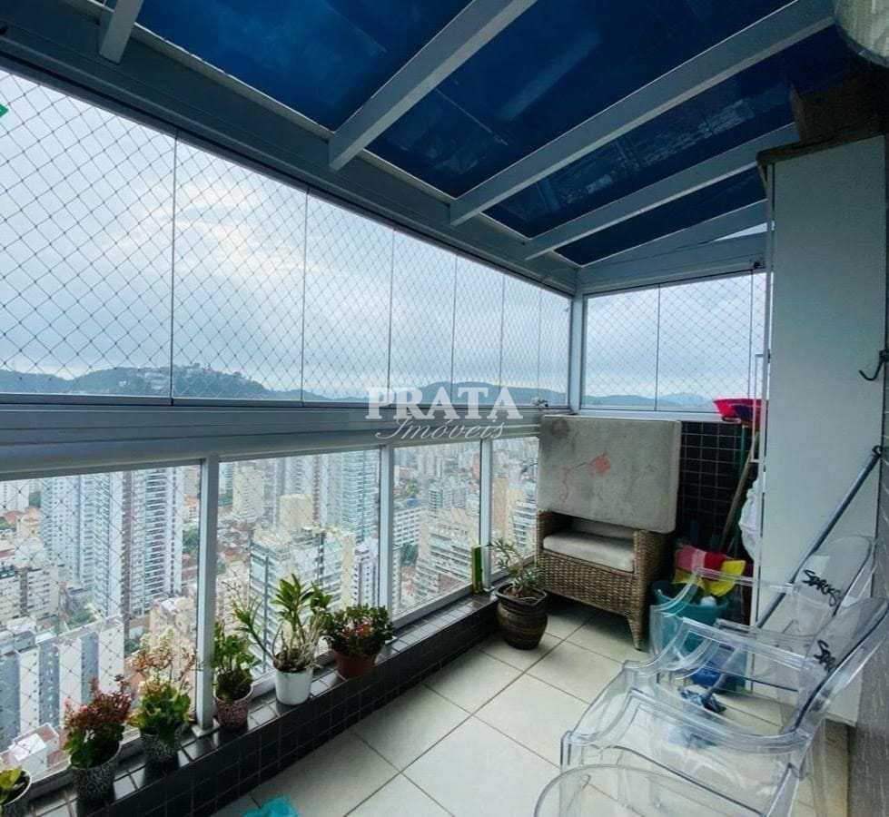 POMPÉIA SANTOS 2 DORMITÓRIOS 1 SUÍTE 3 VGS GARAGEM DEMARCADAS
