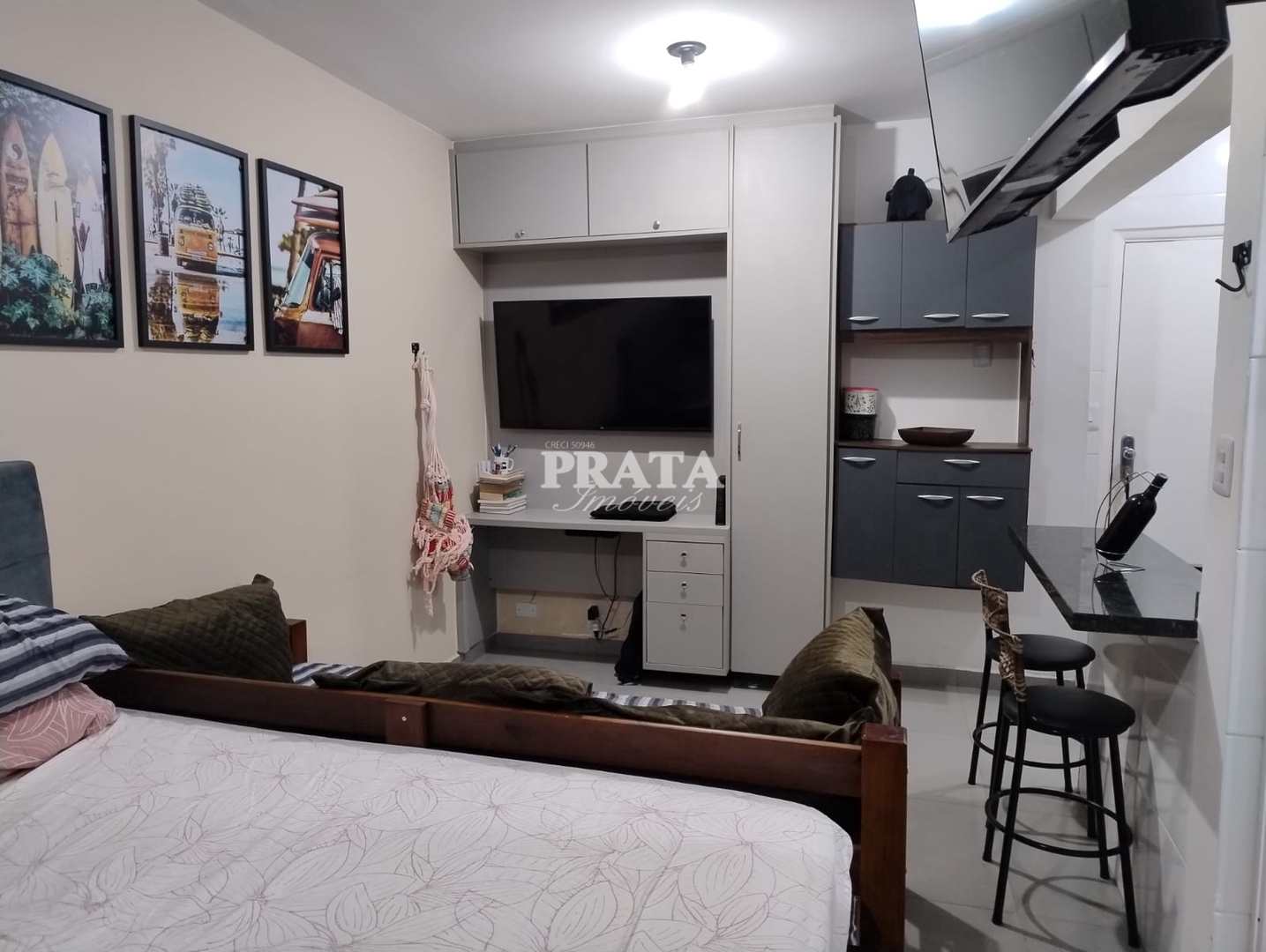 Kitnet e Studio à venda com 1 quarto, 34m² - Foto 2
