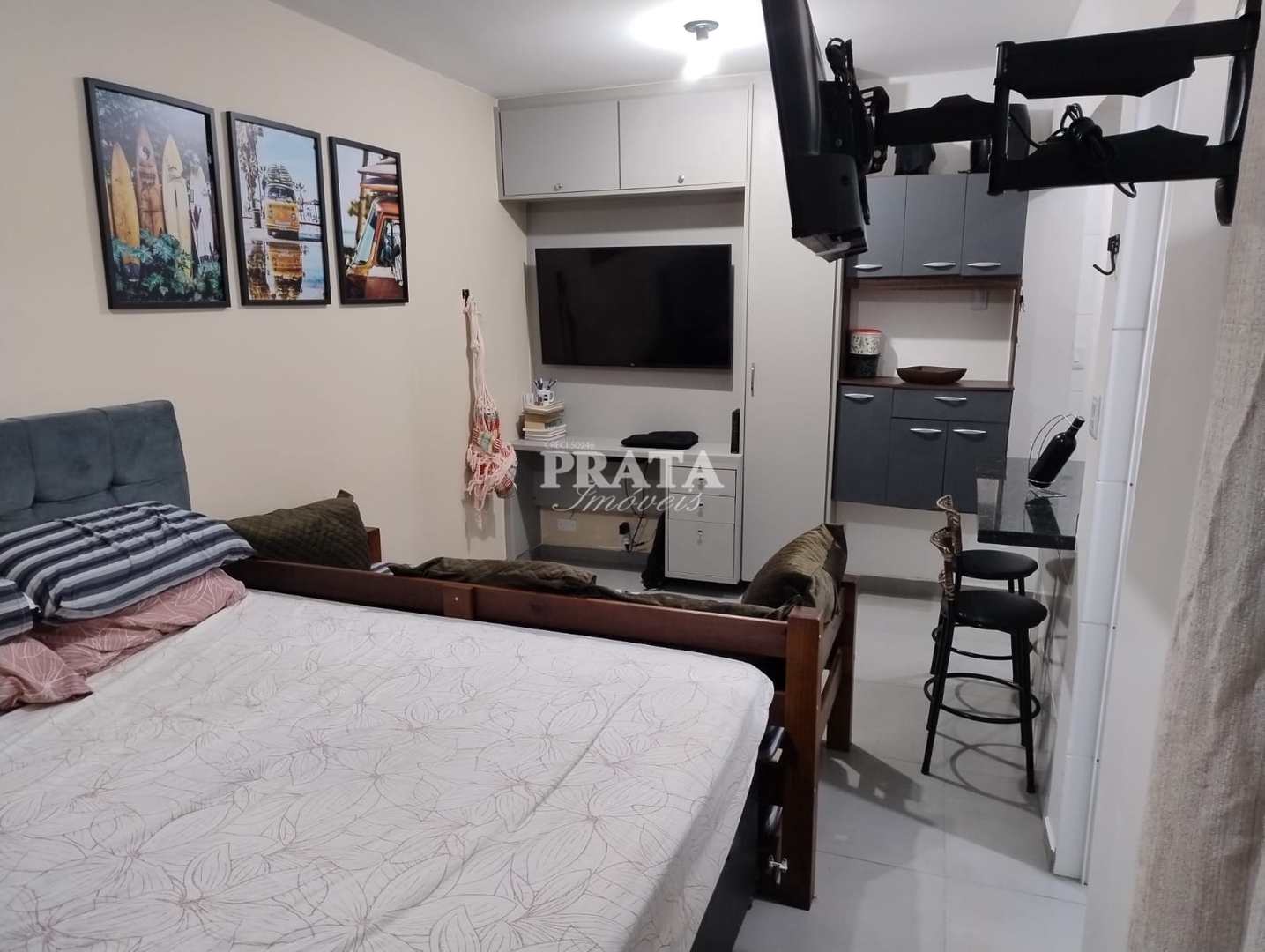 Kitnet e Studio à venda com 1 quarto, 34m² - Foto 1