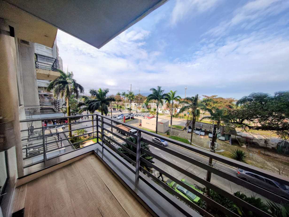 BOQUEIRÃO SANTOS 2 DORMITÓRIOS 1 VAGA GARAGEM VISTA MAR