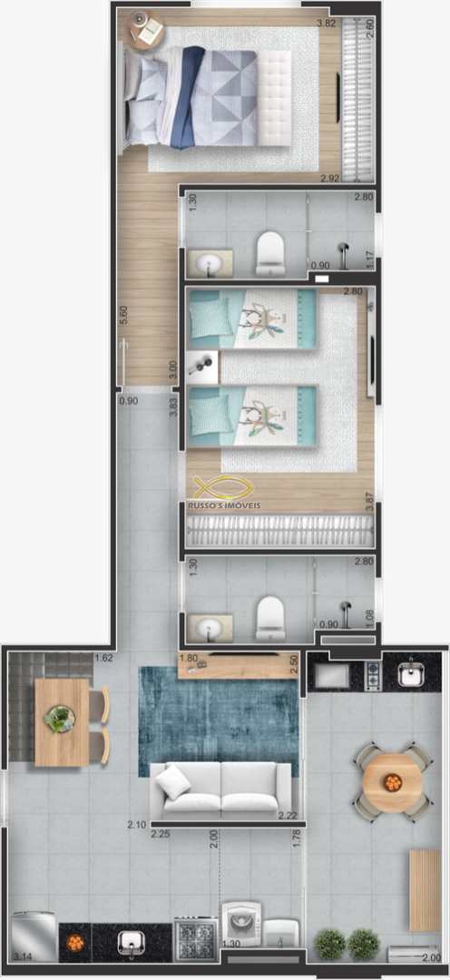 Apartamento à venda com 2 quartos, 71m² - Foto 28